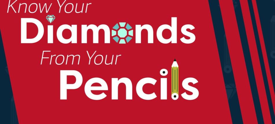 Know your Diamonds from your pencils