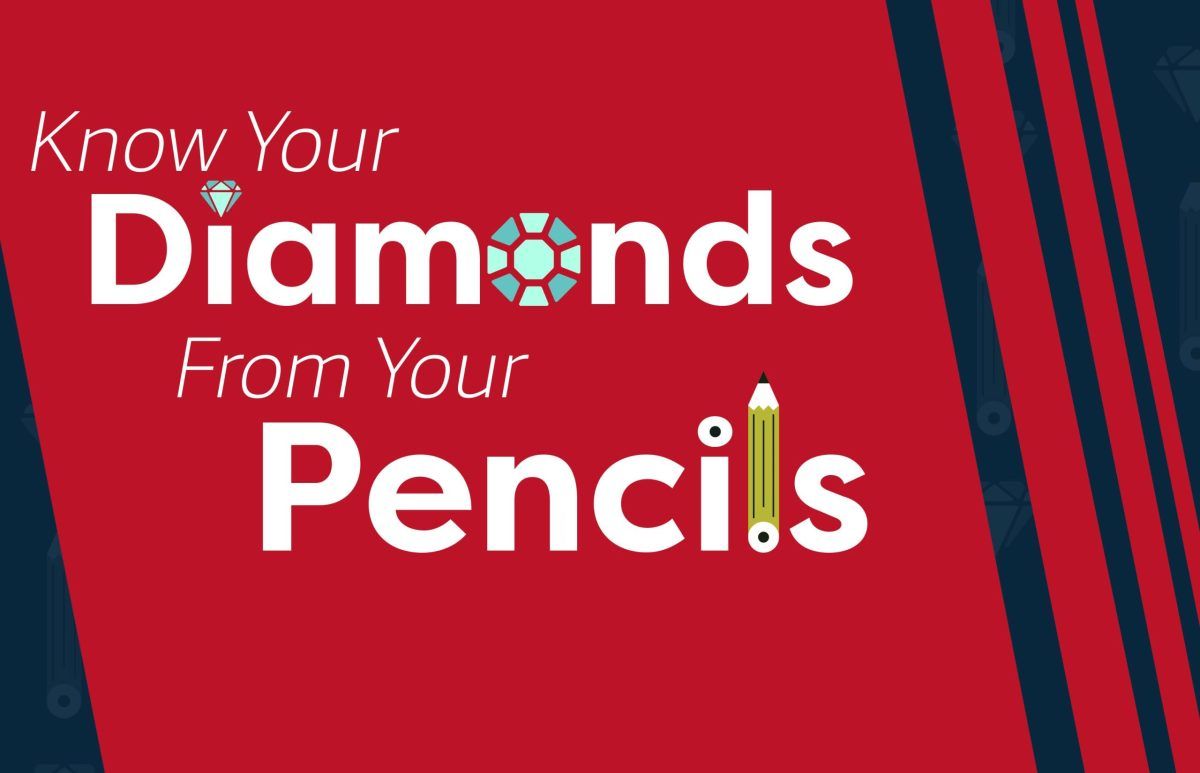 Know your Diamonds from your pencils