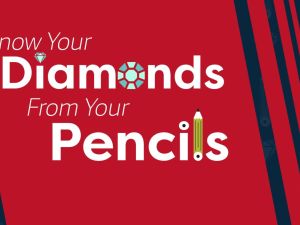 Know your Diamonds from your pencils